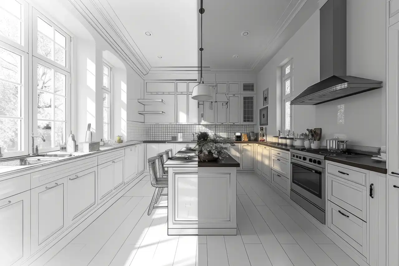 kitchen design from concept to completion