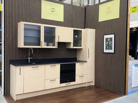 Puustelli Miinus Scandi Style Display Kitchen at NSBRC Swindon