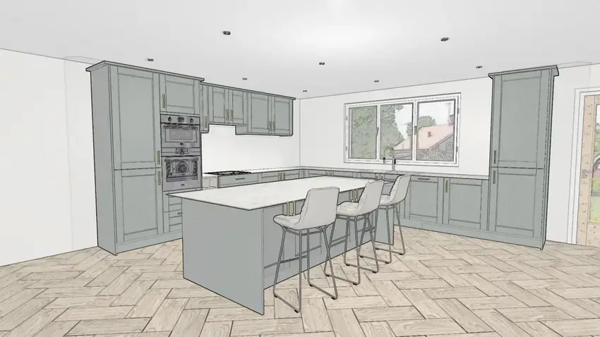 Example of higher end kitchen