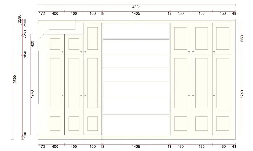 Heswall bedroom 2 elevation