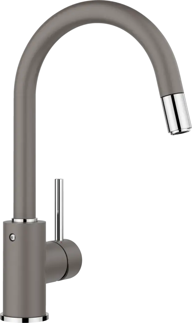 Blanco Midas-S Single Lever Mixer Tap in Volcano Grey 526967