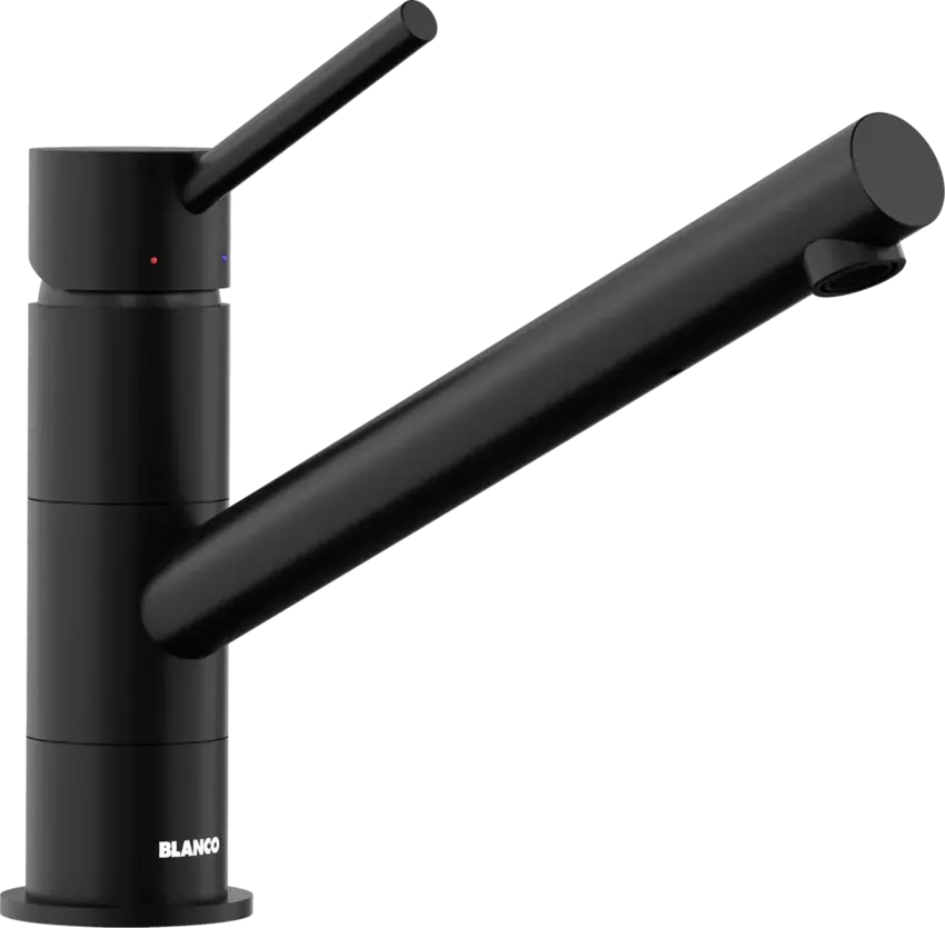 Blanco Kano single lever mixer tap in matte black 526667