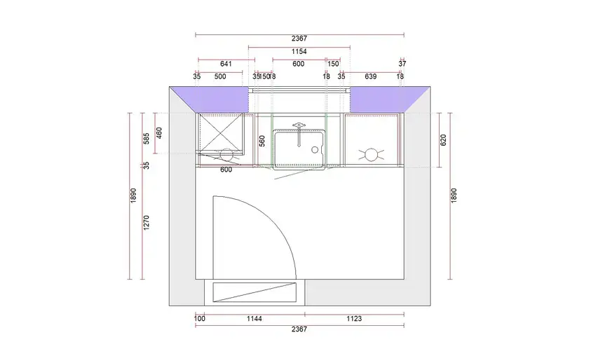 Utility design V1 layout