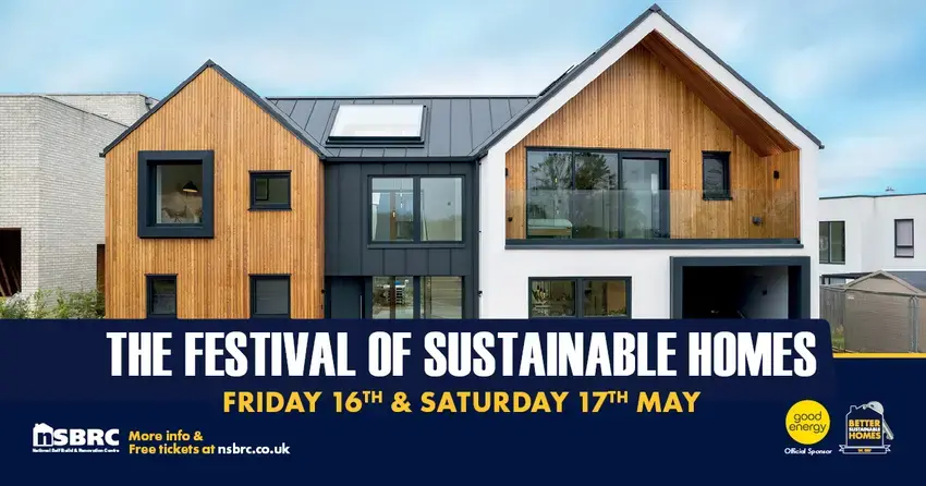 nsbrc festival of sustainable homes show banner