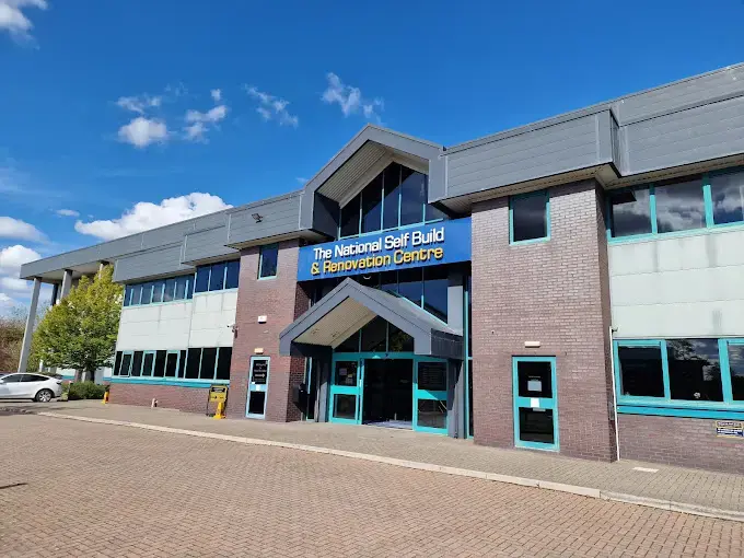 front picture of national self build and renovation centre in swindon