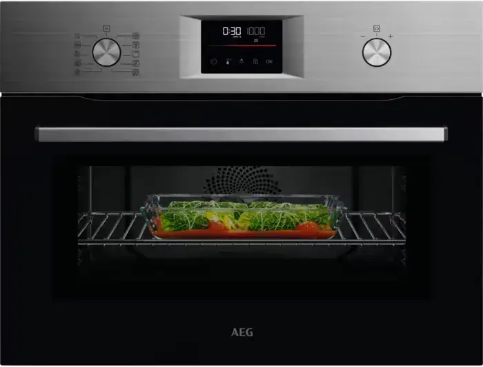 AEG 6000 CombiQuick Microwave and Built-in Oven OK6NK40M