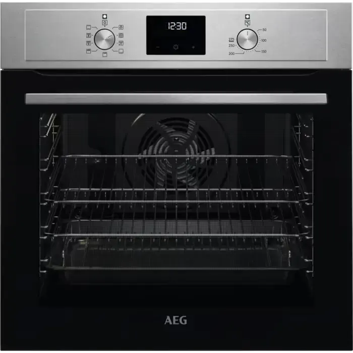 aeg 3000 surroundcook aqua clean single oven BEX335011M