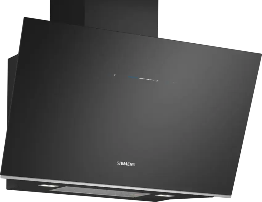 LC91KLT60 Siemens iQ700 Wall-mounted angled cooker hood 90 cm black