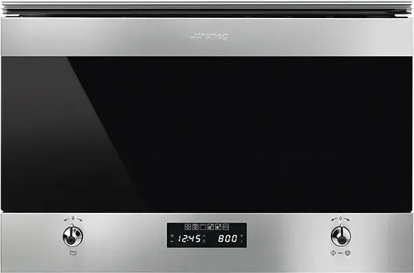 Smeg Classic 22 l Built-in Microwave with grill in Stainless steel MP322X1