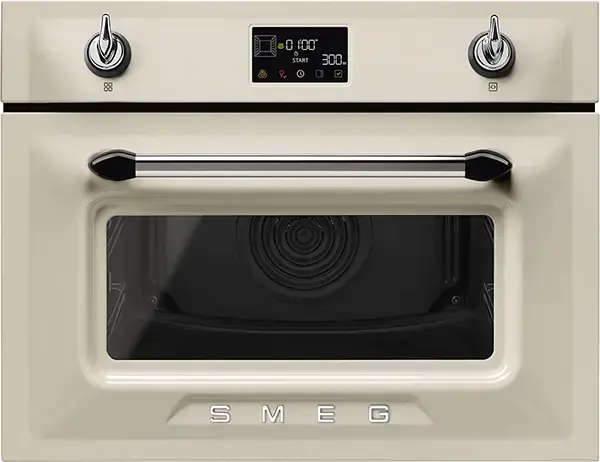 Smeg Victoria 45cm Compact Built-In Oven & Microwave combi SO4902M1P