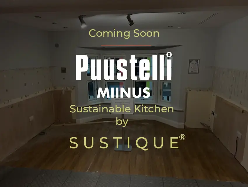 Sustique announces a new Puustelli Miinus kitchen comping soon for the NSBRC Renovation House