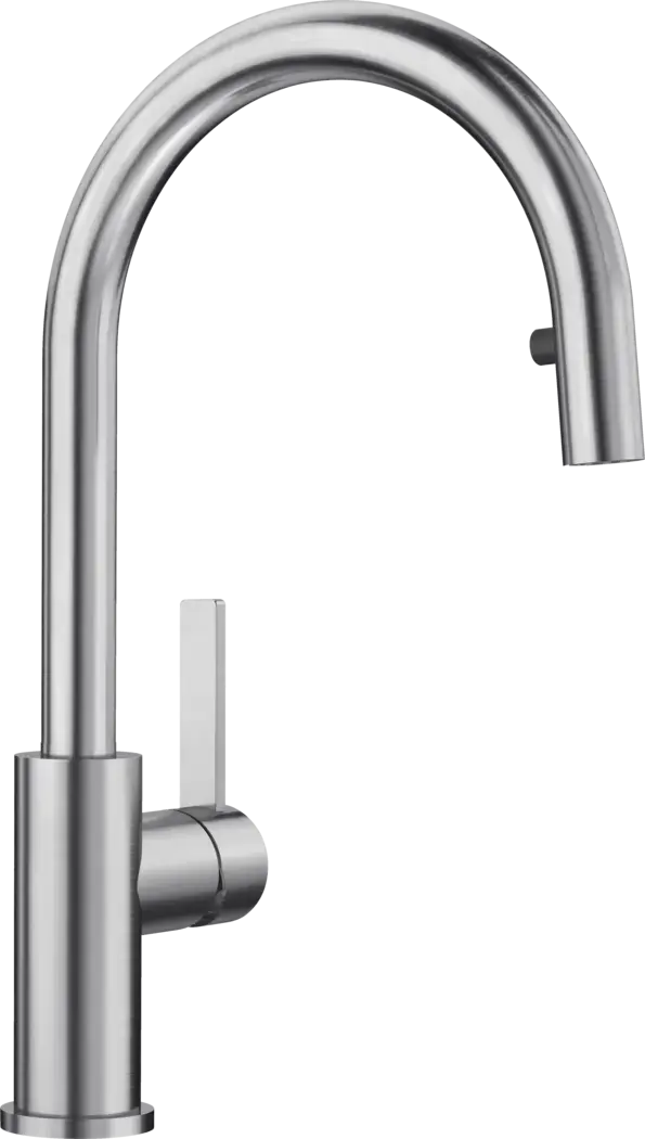 Candor-S Pull Out Rinse Tap - Brushed Stainless Steel 523121