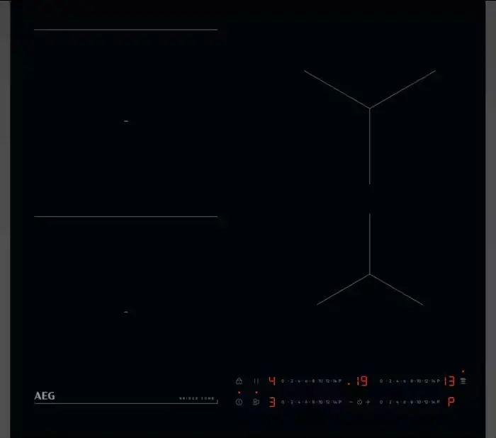 AEG 6000 Bridging Induction Hob Windmill Design TO64IB00FB