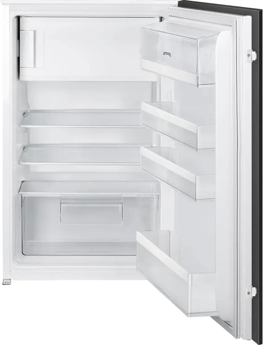 smeg in column 87.3cm tall integtated frideg with ice box