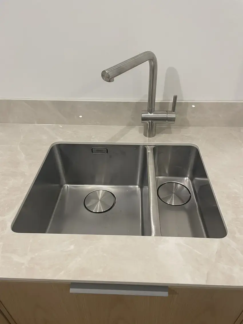 sustique supplied puustelli miinus kitchen in nsbrc renovation house - Franke Sink & Tap