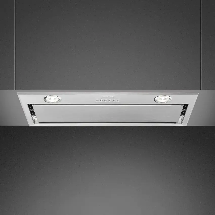 KSEG58PXE Smeg 54cm Universal Canopy Cooker Hood, Stainless Steel