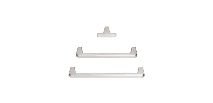 Deco Handle, Chrome