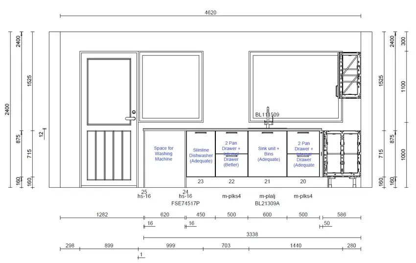 castleholme flood resilient puustelli miinus kitchen elevation 3