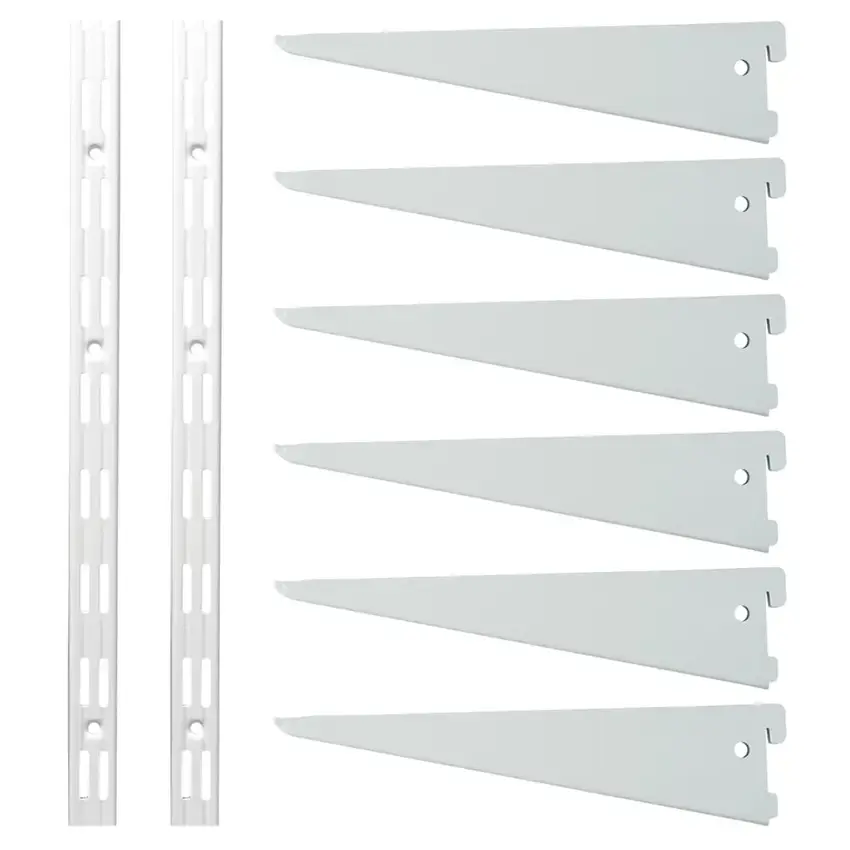 Altro Twin Slot Shelving Brackets & Wall Uprights