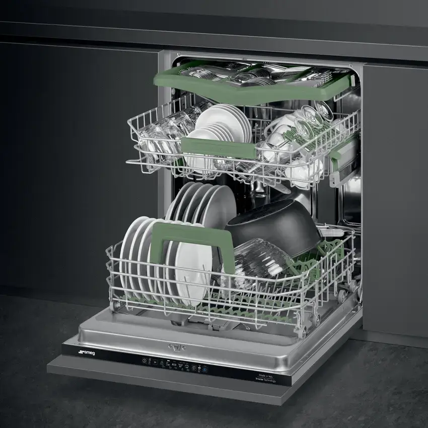 smeg 60cm fully integrated built-in dishwasher DIL331C