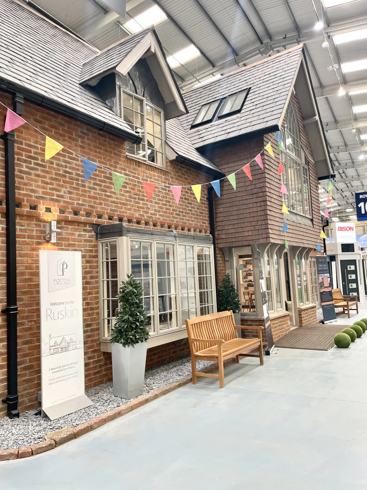 Show home at festival of sustainable homes