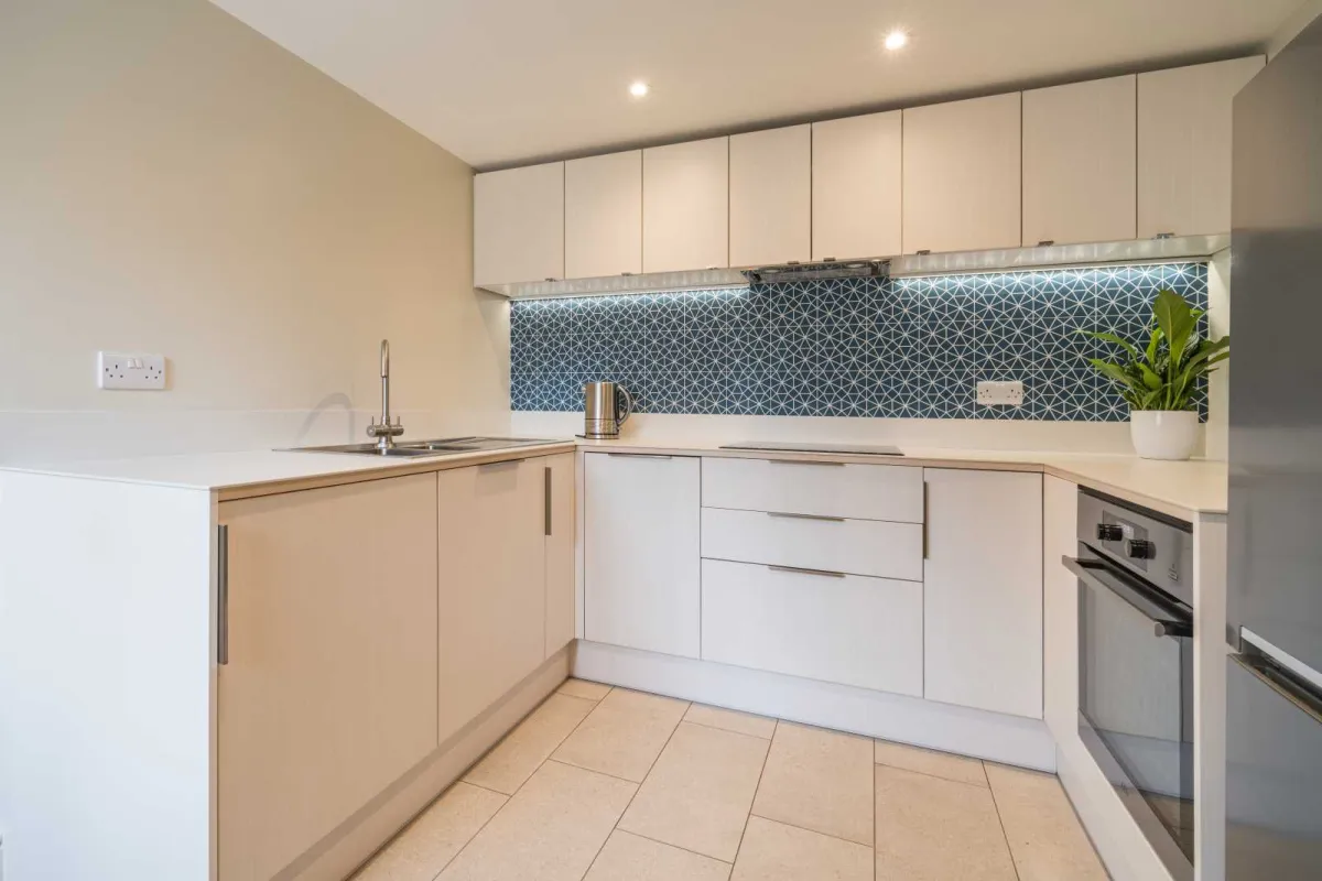 white scandi style small kitchen puustelli miinus cabinetry