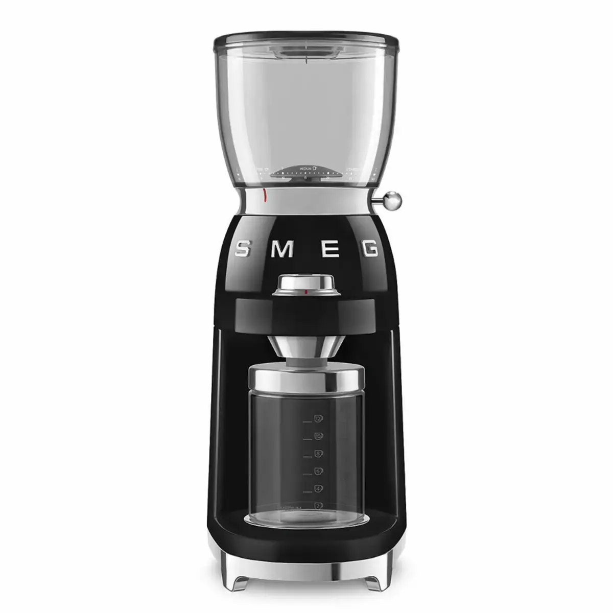 Smeg coffee grinder in black