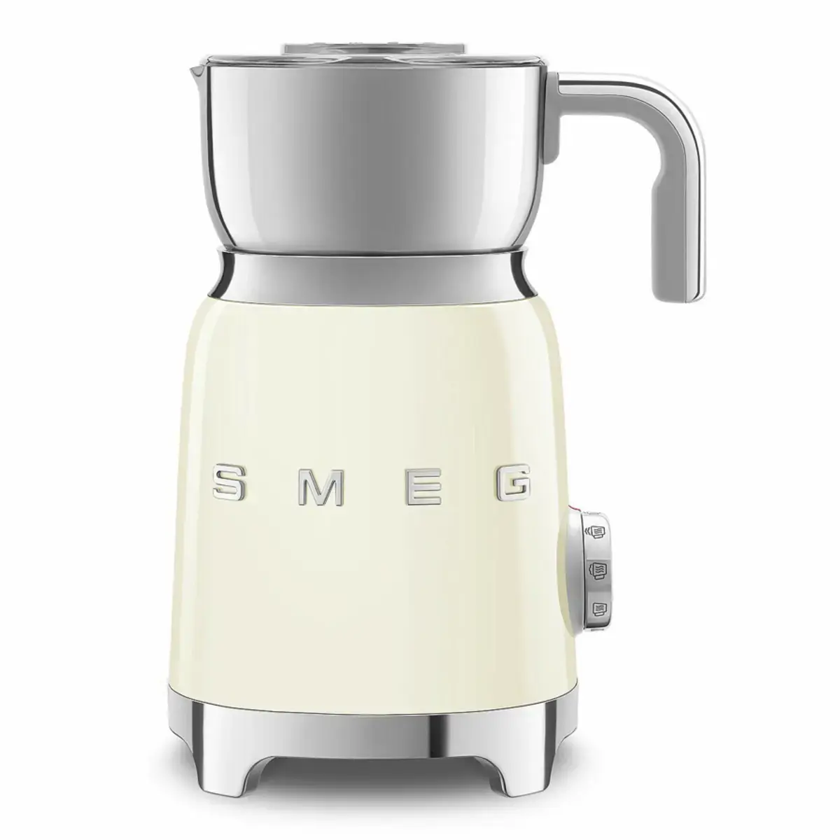 Smeg milk frother in cream finish