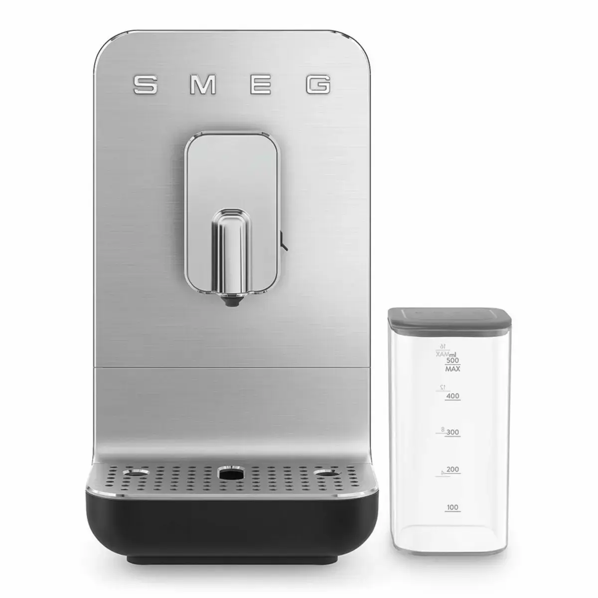 Smeg bean to cup coffee machine with automatic milk frothing