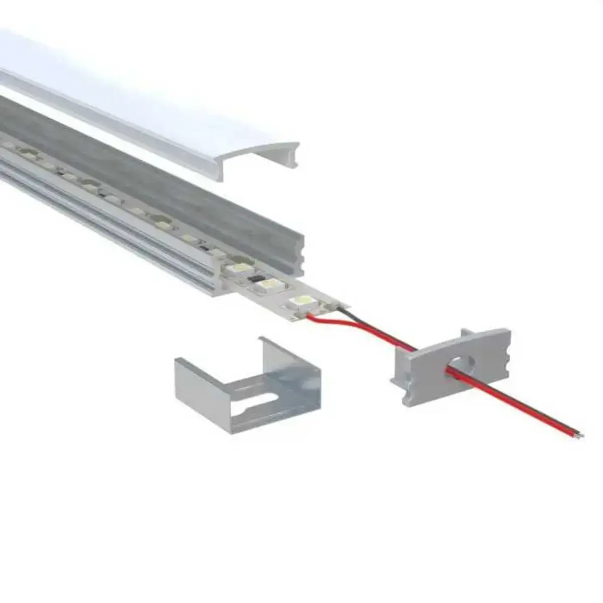 Components of LED alluminium profile