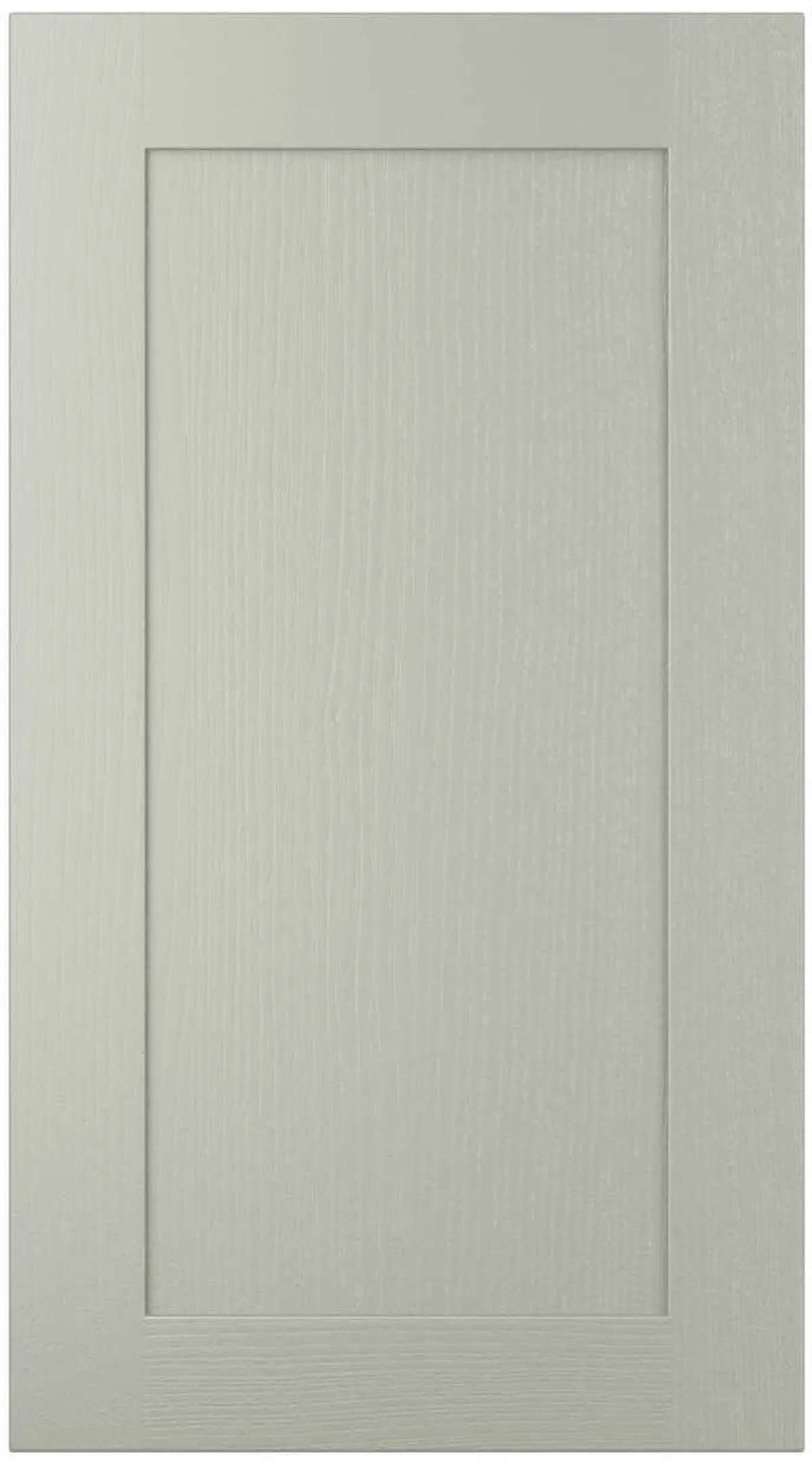 Slim Frame Shaker Style Door Painted Sage Green