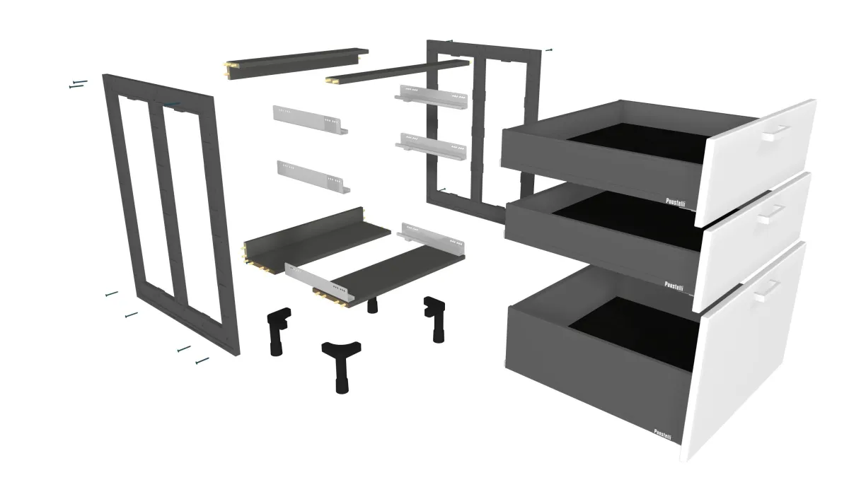 Puustelli Miinus Cabinet Components