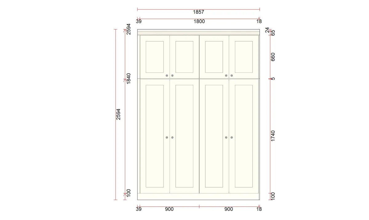 Heswall bedroom 3 elevation