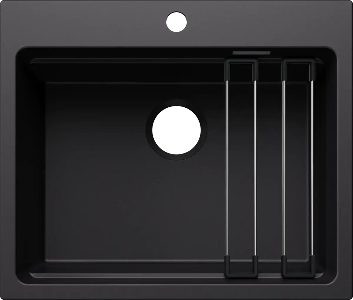 Blanco Etagon 6 silgranit sink in black 727746