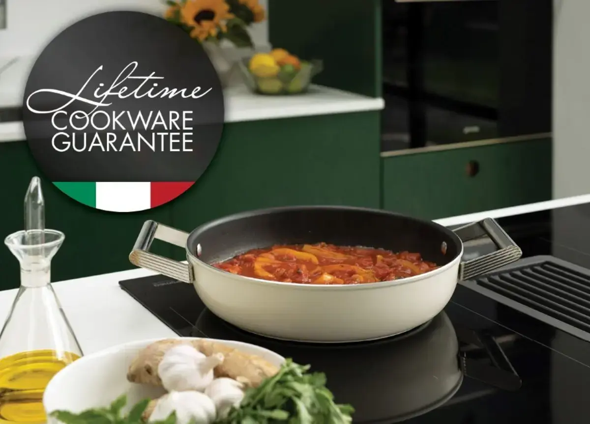 Smeg Cookware Lifetime Warranty Banner