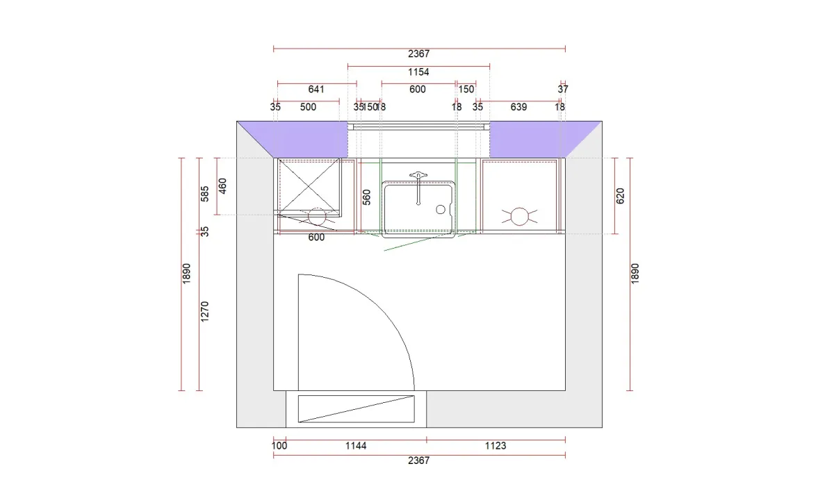 Utility design V1 layout