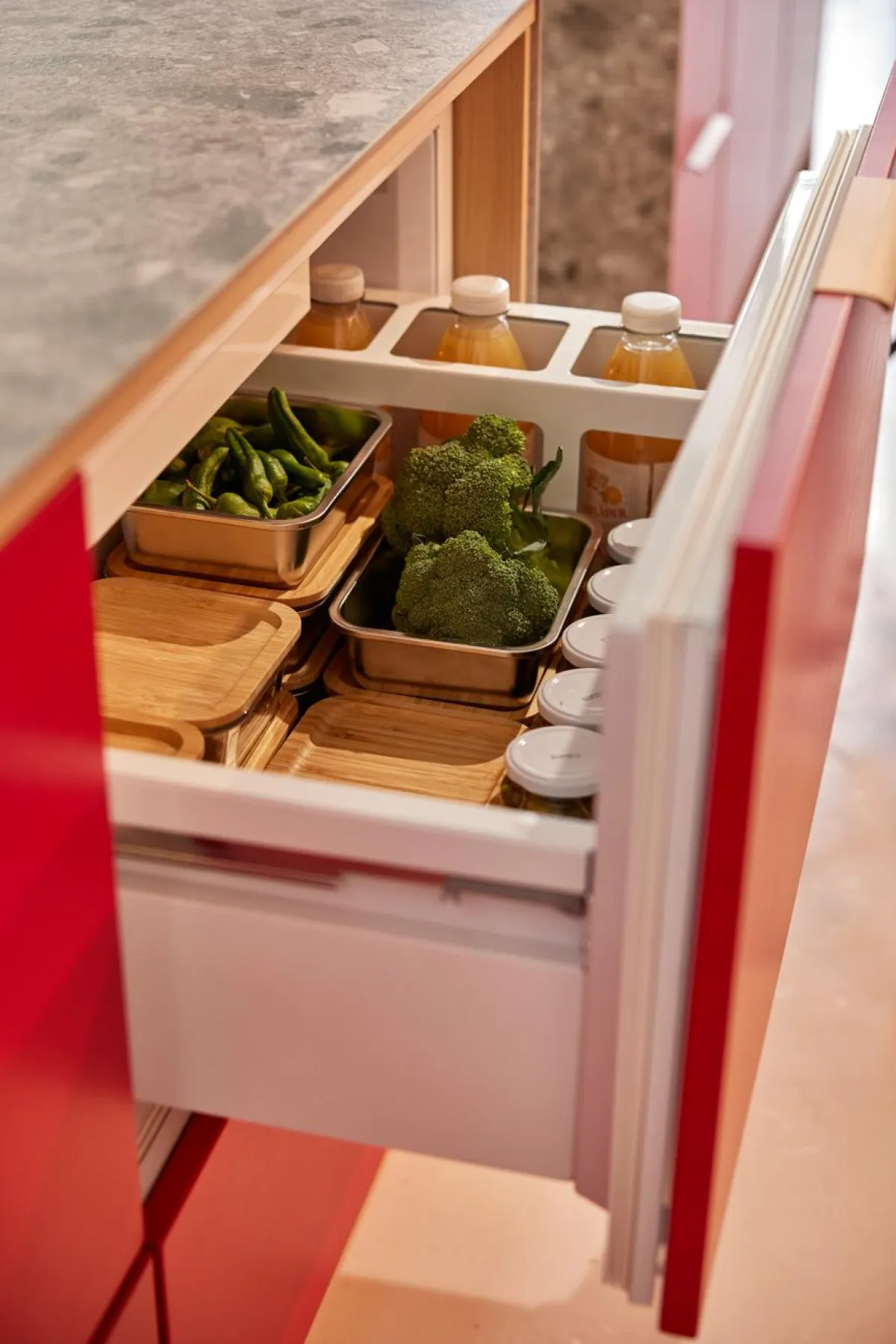 Cooler drawer - Puustelli miinus kitchen