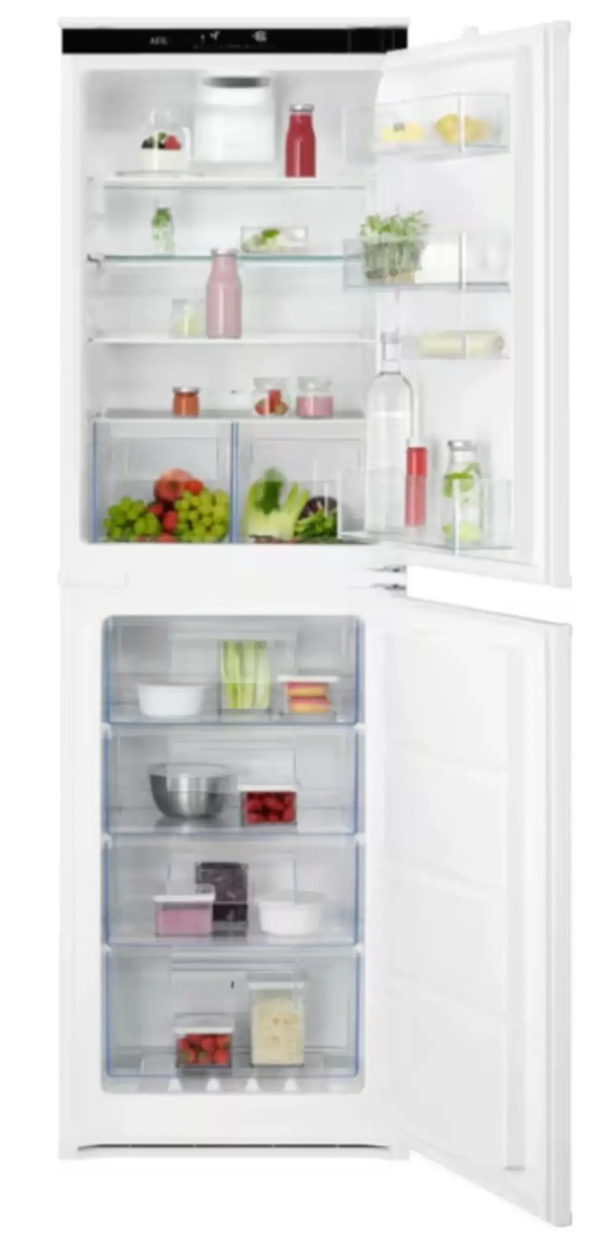 AEG 6000 TwinTech® Integrated Frost Free Fridge Freezer OSC6T185ES