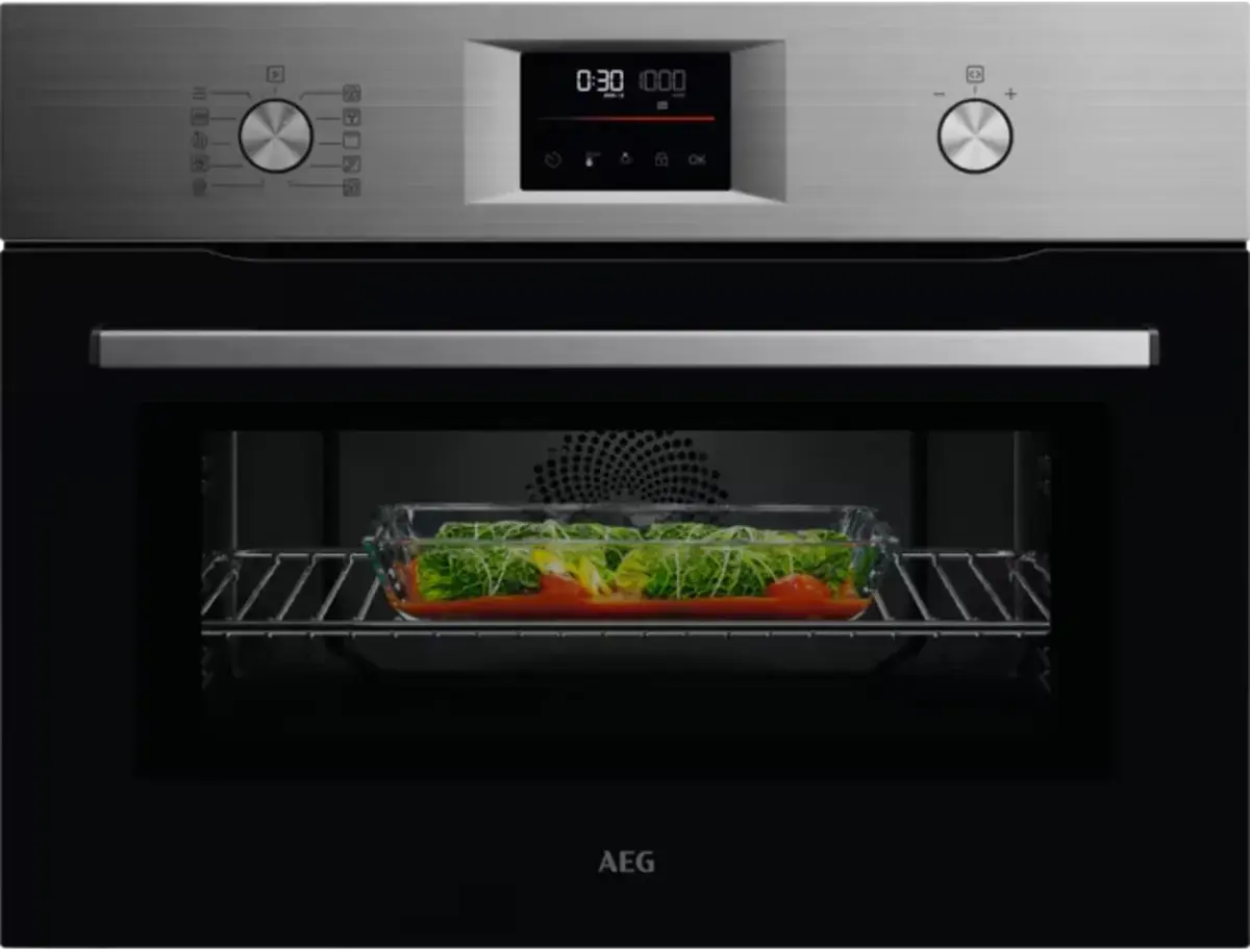 AEG 6000 CombiQuick Microwave and Built-in Oven OK6NK40M