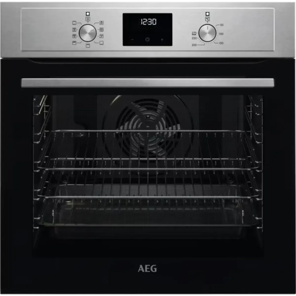aeg 3000 surroundcook aqua clean single oven BEX335011M