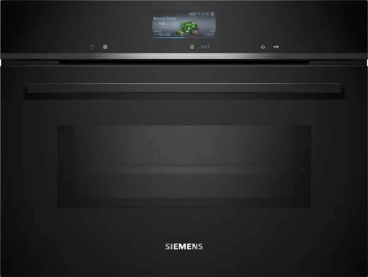 Siemens iQ700 Built-in compact oven with microwave function model CM736G1B1B