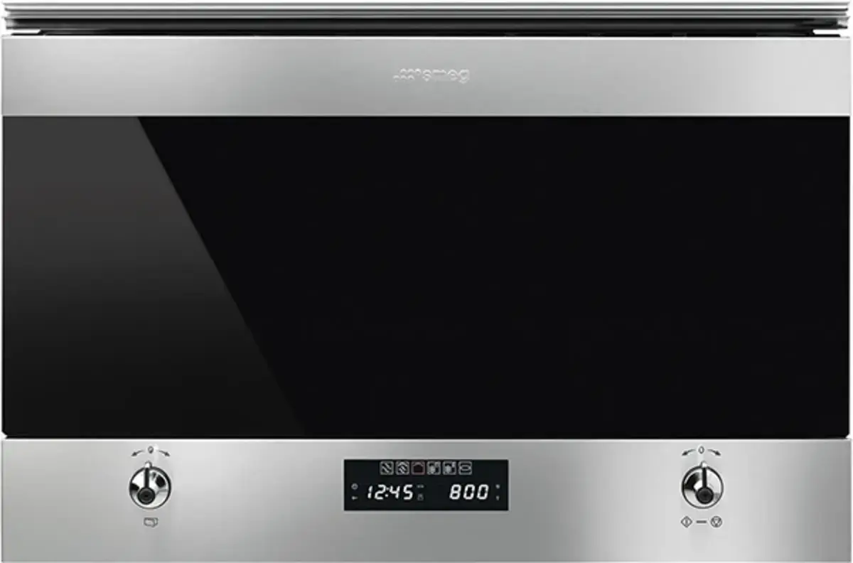 Smeg Classic 22 l Built-in Microwave with grill in Stainless steel MP322X1