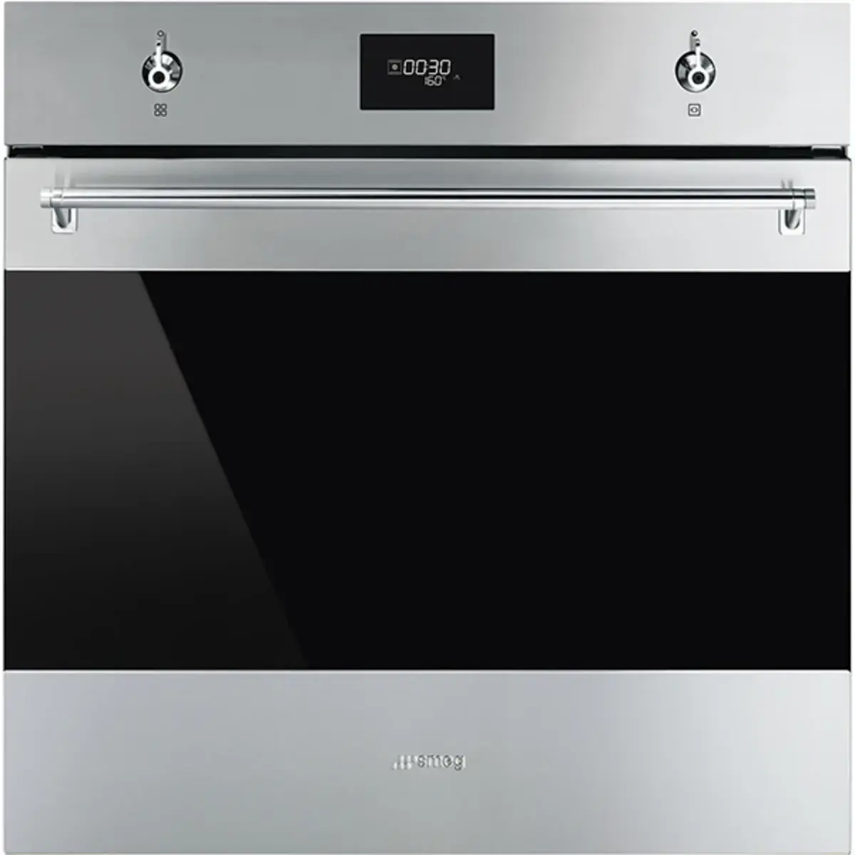 Smeg Classic 60cm Built-In Single Oven, Stainless steel SFP6301TVX