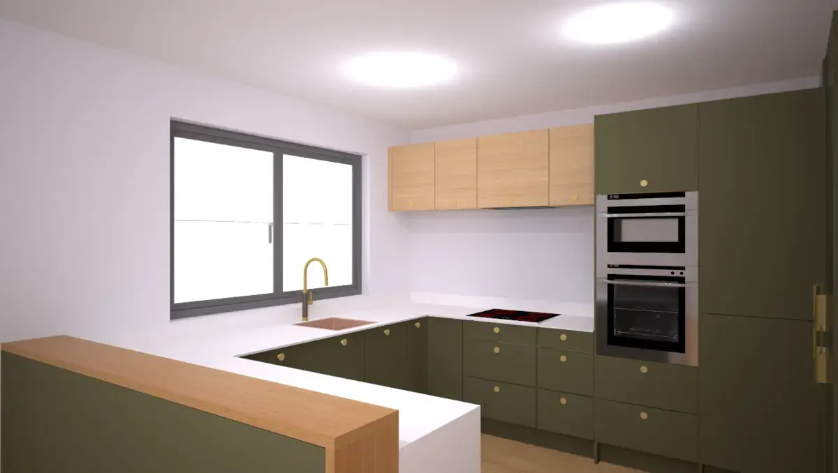 holybourne sustique engineered range kitchen agave green vicenza oak image 7