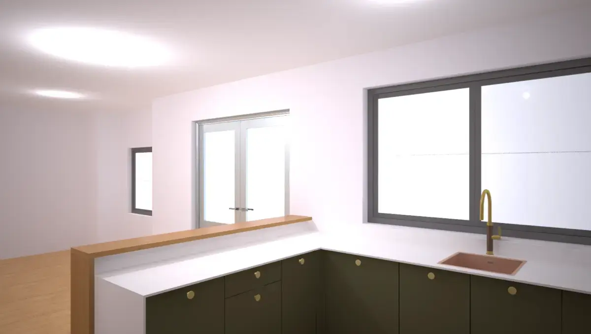 holybourne sustique engineered range kitchen agave green vicenza oak image 8