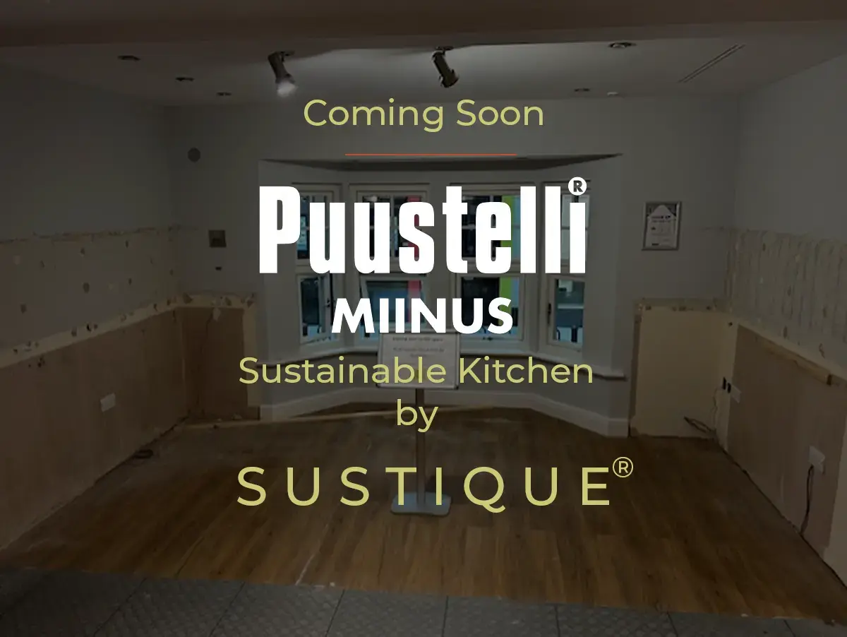 Sustique announces a new Puustelli Miinus kitchen comping soon for the NSBRC Renovation House