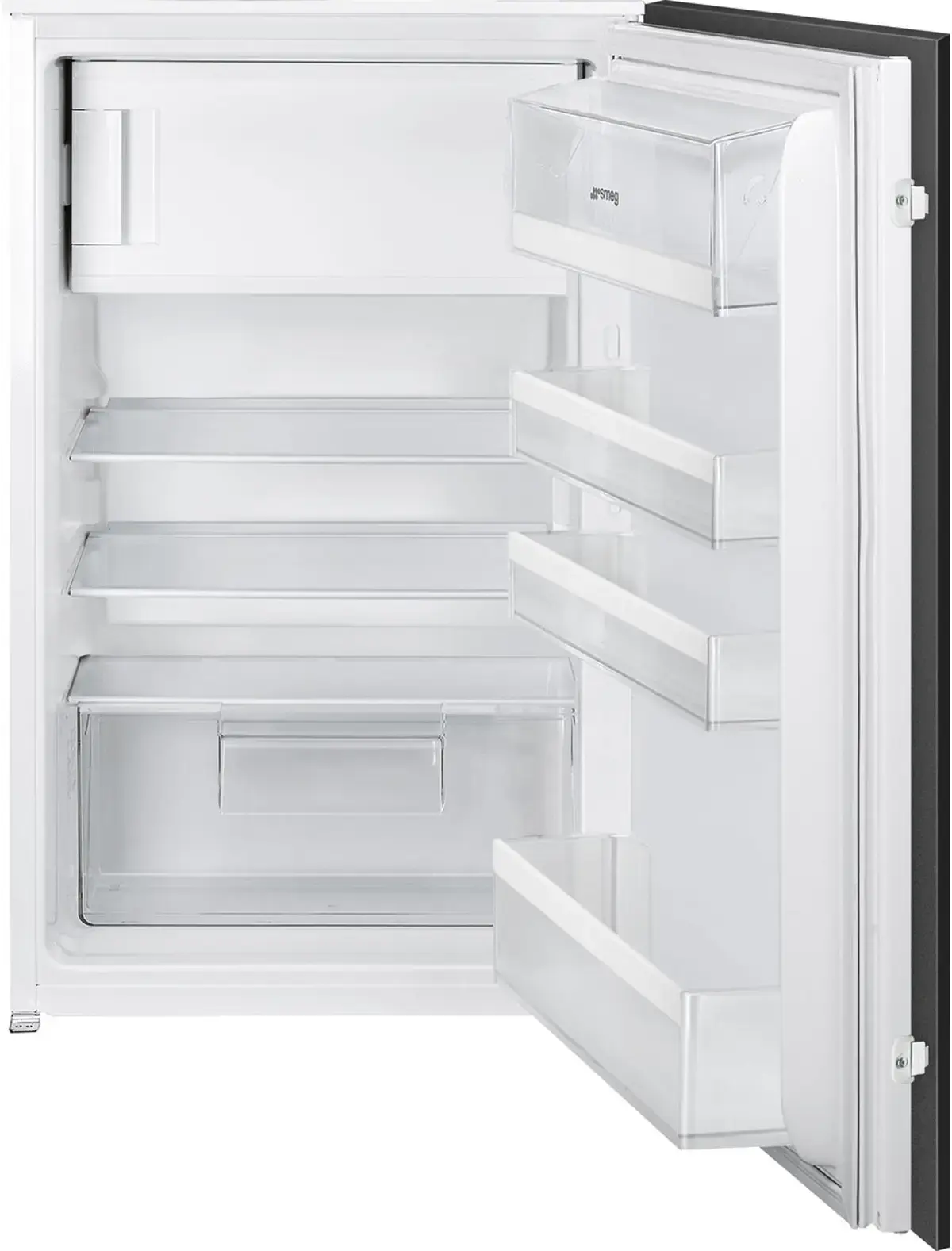 smeg in column 87.3cm tall integtated frideg with ice box