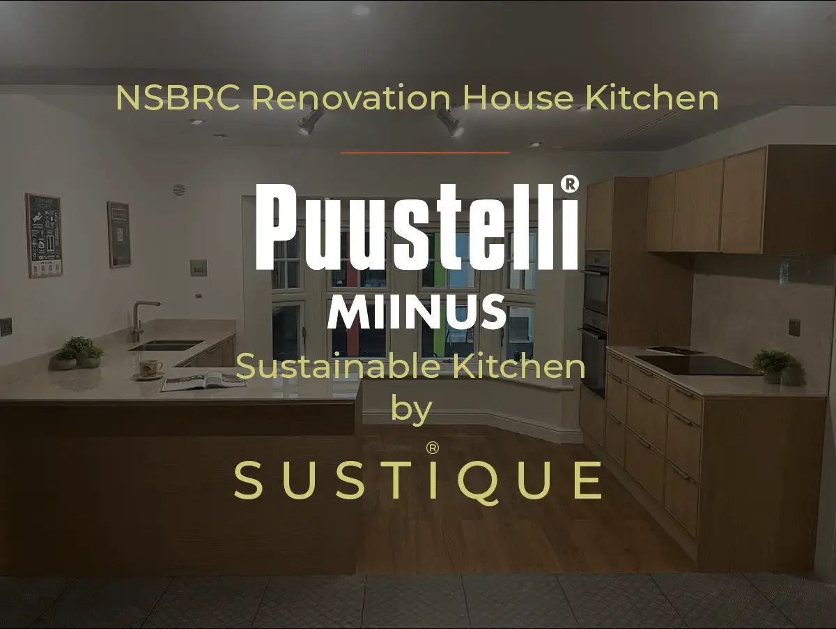 puustelli miinus kitchen in the nsbrc renovation house