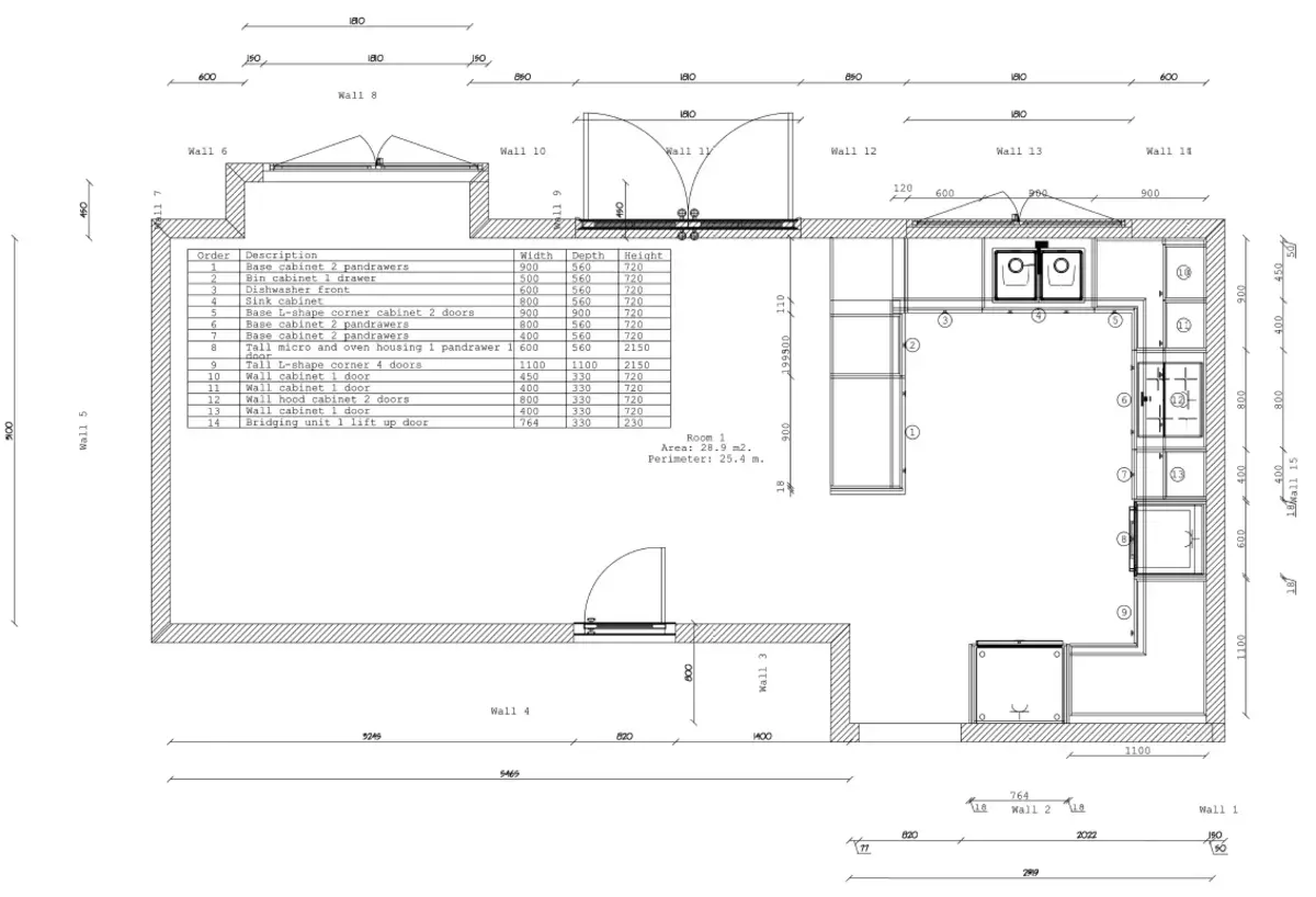 holybourne kitchen design V4.1 layout